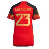 Belgien Michy Batshuayi #23 Replika Hemmatröja Dam VM 2022 Kortärmad